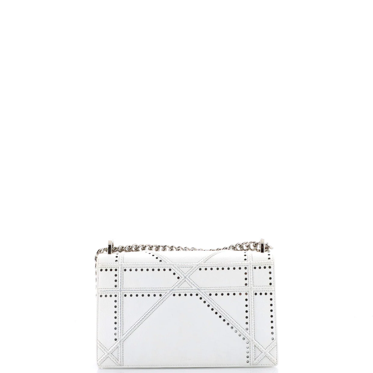 Diorama Flap Bag Perforated Calfskin Medium - Deep Luxury