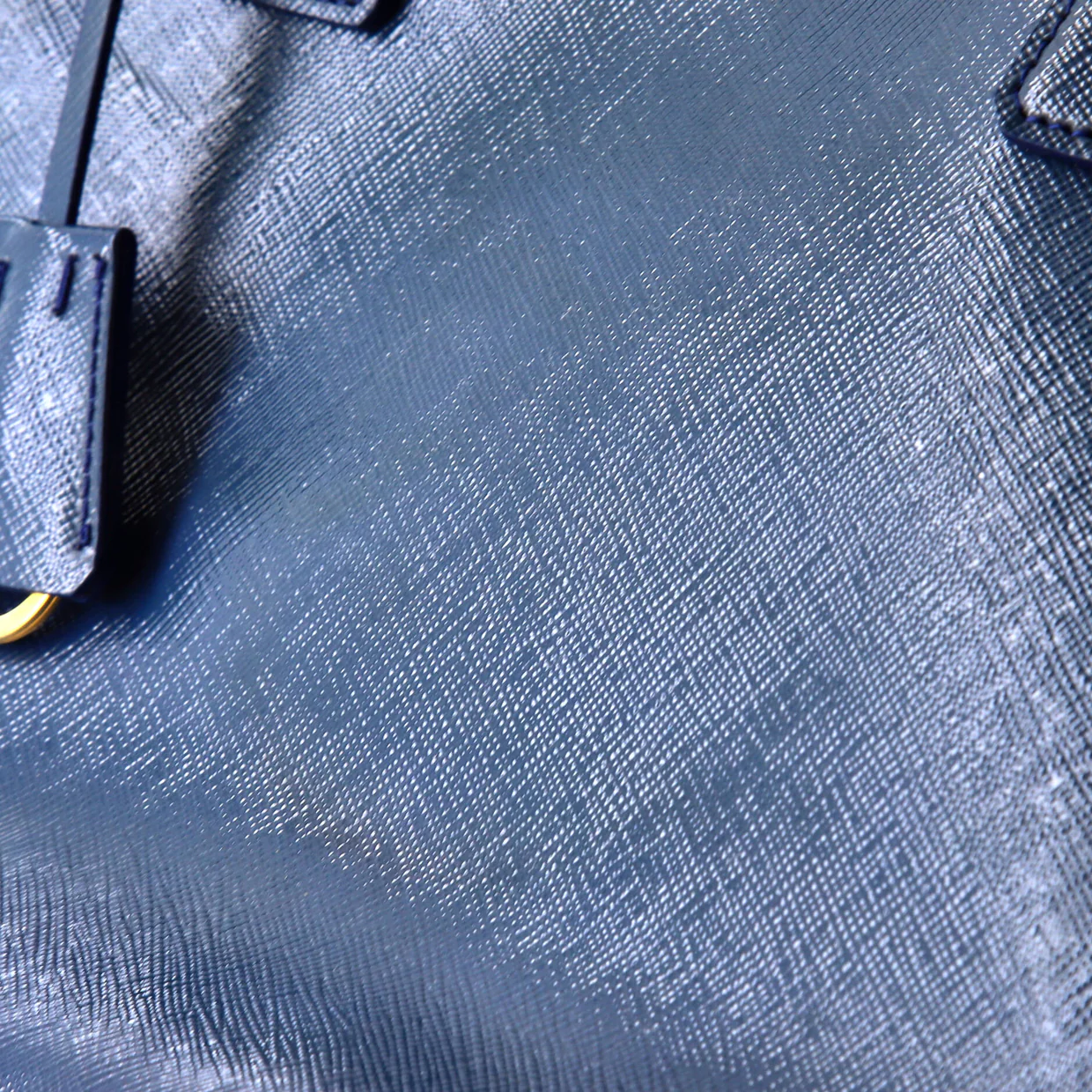 Galleria Double Zip Tote Vernice Saffiano Leather Large - Deep Luxury