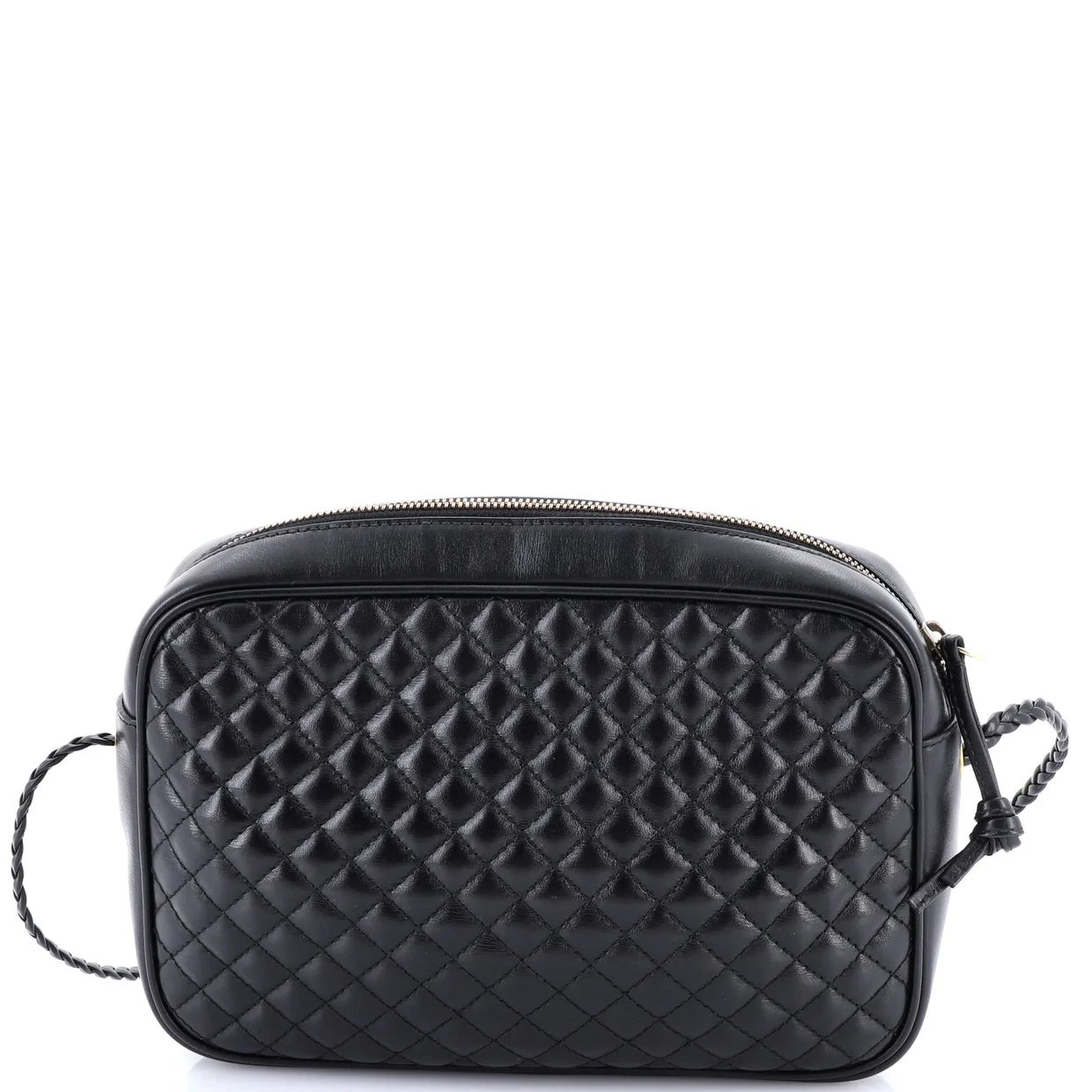 Trapuntata Camera Bag Quilted Leather Small - Deep Luxury