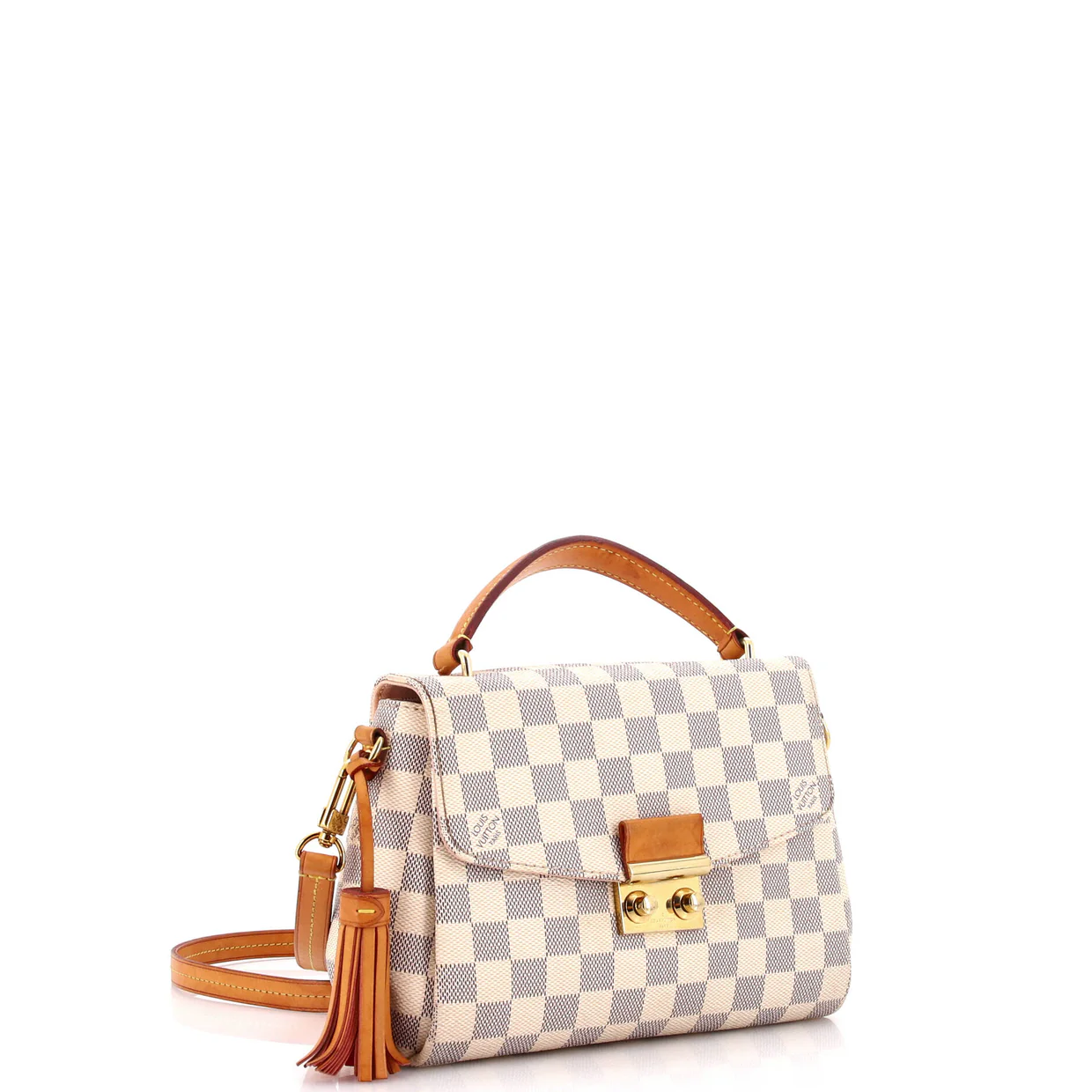 Croisette Handbag Damier - Deep Luxury