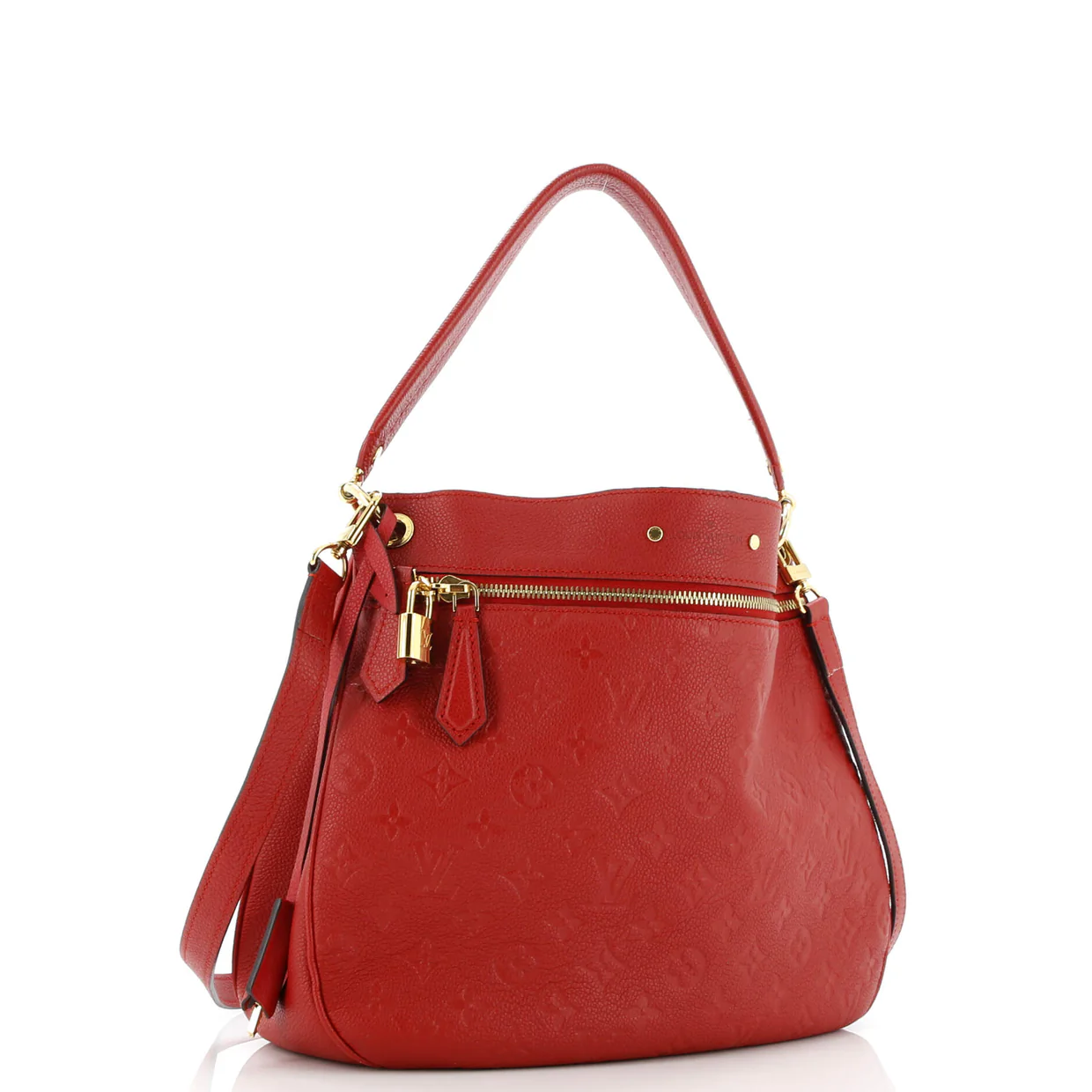 Spontini NM Handbag Monogram Empreinte Leather - Deep Luxury