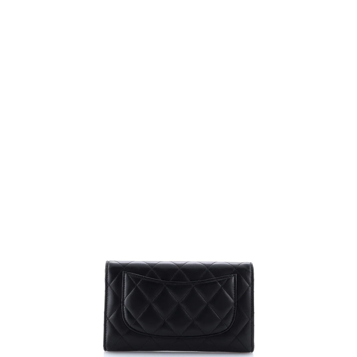 L-Flap Wallet Quilted Lambskin Long - Deep Luxury