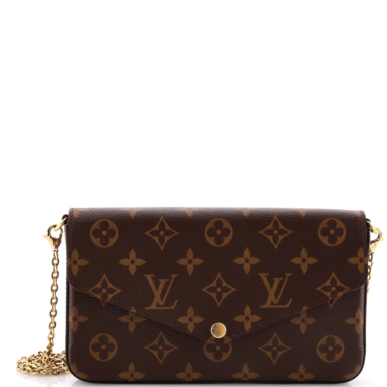 Felicie Pochette Monogram Canvas - Deep Luxury