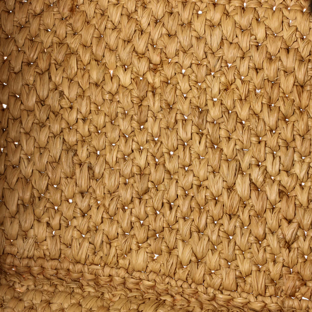 Paula's Ibiza Logo Convertible Tote Raffia Small - Deep Luxury