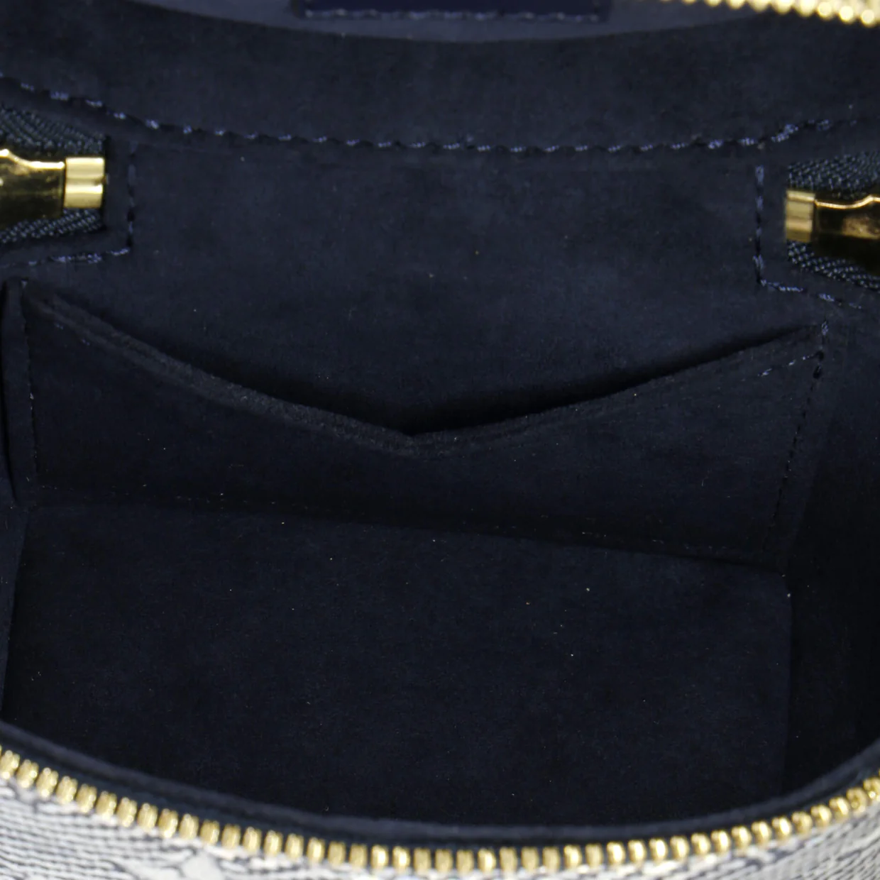 Vanity Case Monoglam Jacquard Canvas Micro - Deep Luxury