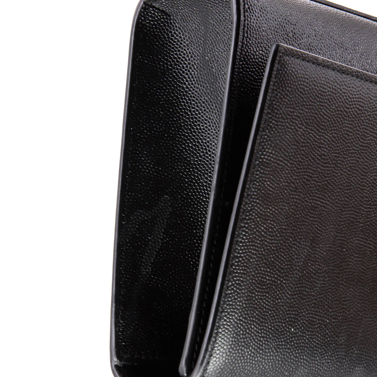 Classic Monogram Crossbody Bag Grainy Leather Medium - Deep Luxury