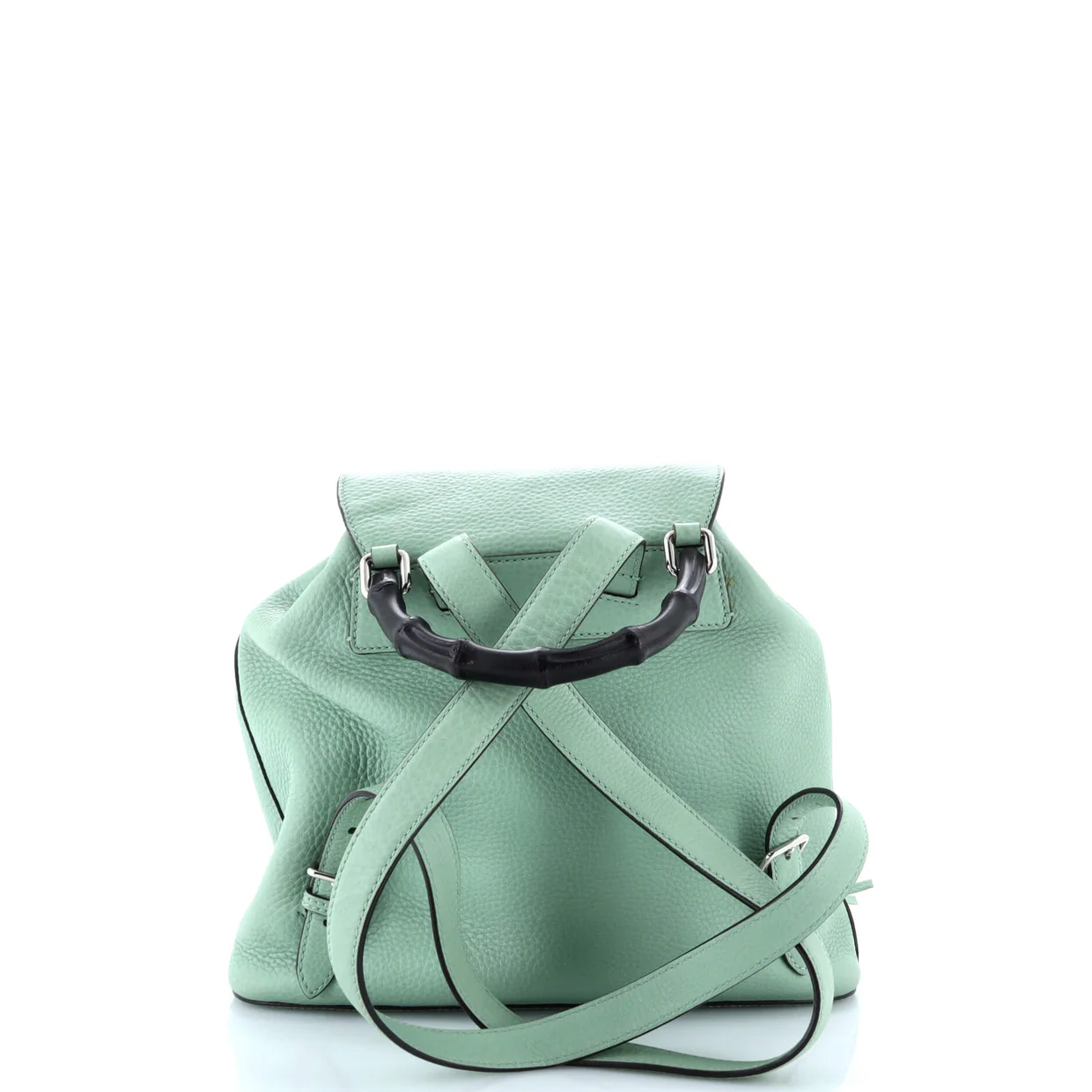 Bamboo Tassel Backpack Leather Medium - Deep Luxury