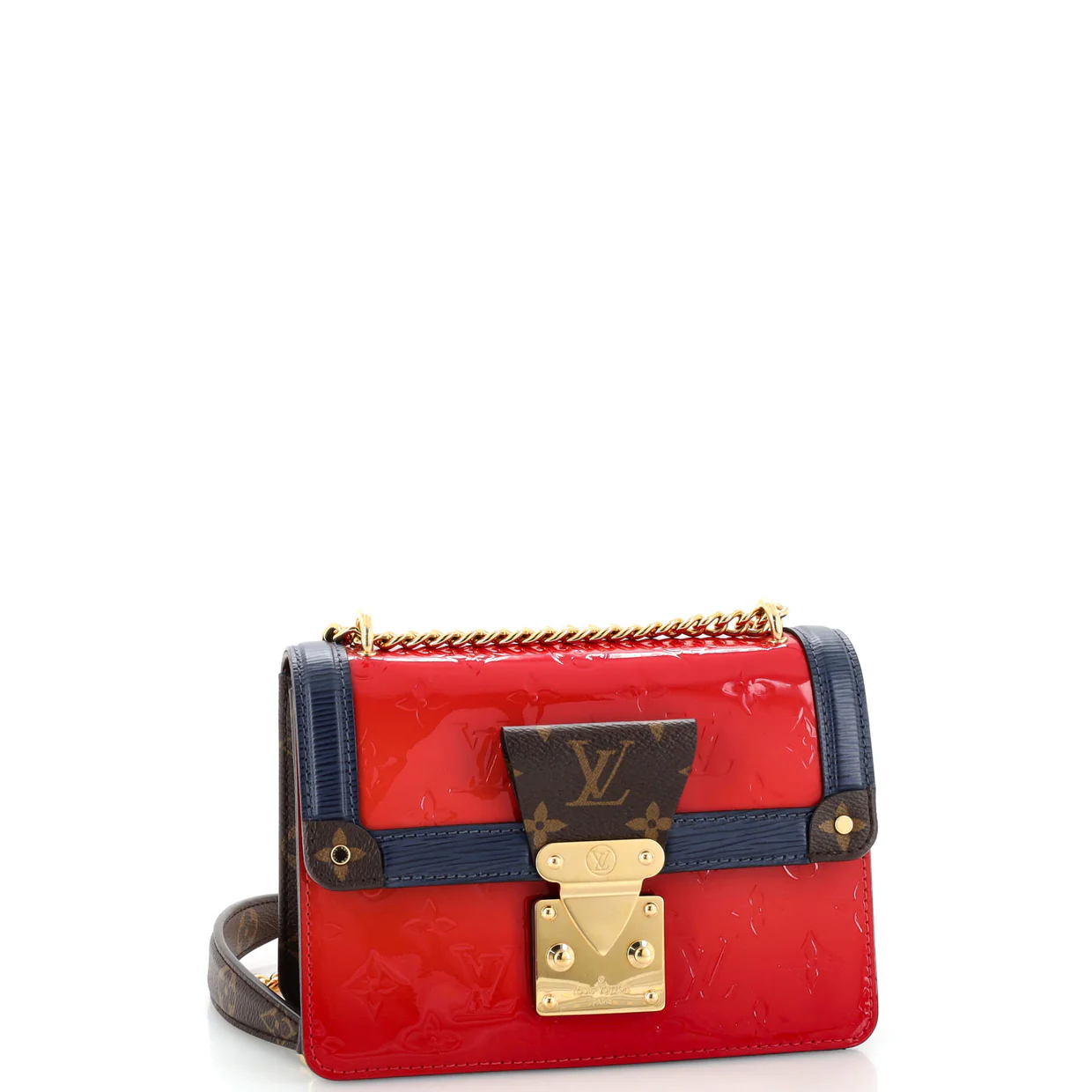 Wynwood Handbag Monogram Vernis with Monogram Canvas and Epi Leather - Deep Luxury
