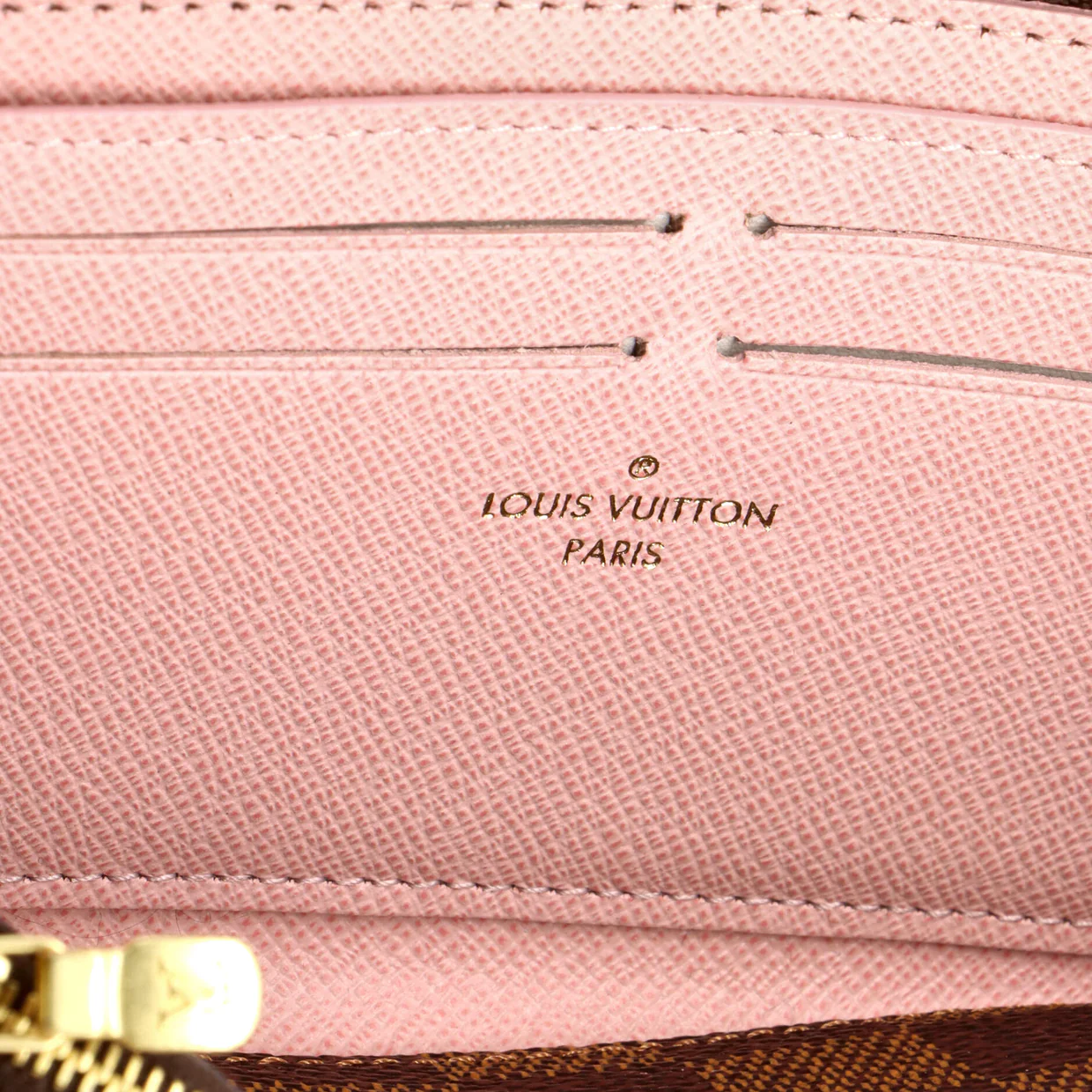 Clemence Wallet Damier - Deep Luxury