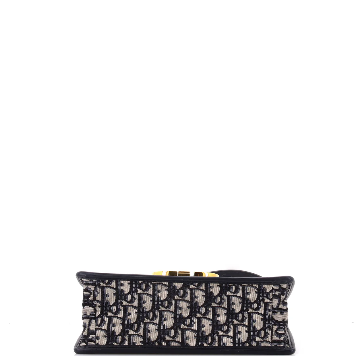 30 Montaigne Chain Flap Bag Oblique Canvas - Deep Luxury