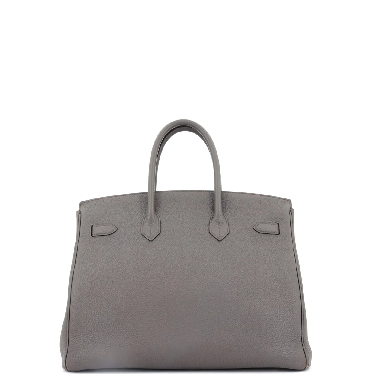 Birkin Handbag Grey Togo with Gold Hardware 35 - Deep Luxury