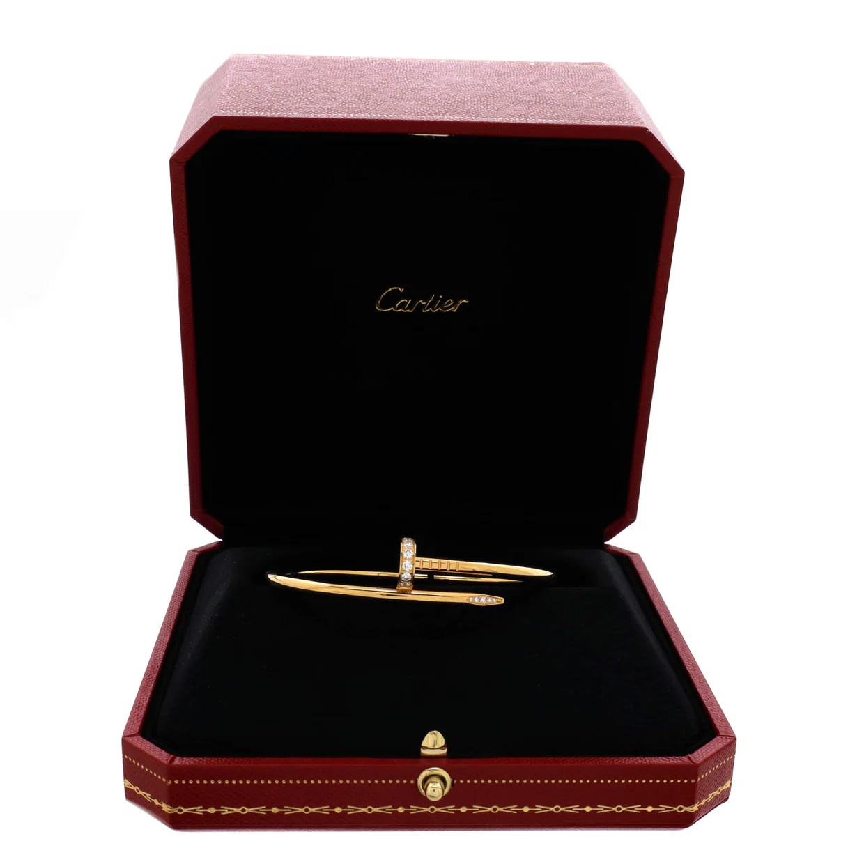 Juste un Clou Bracelet 18K Yellow Gold with Diamonds Classic - Deep Luxury