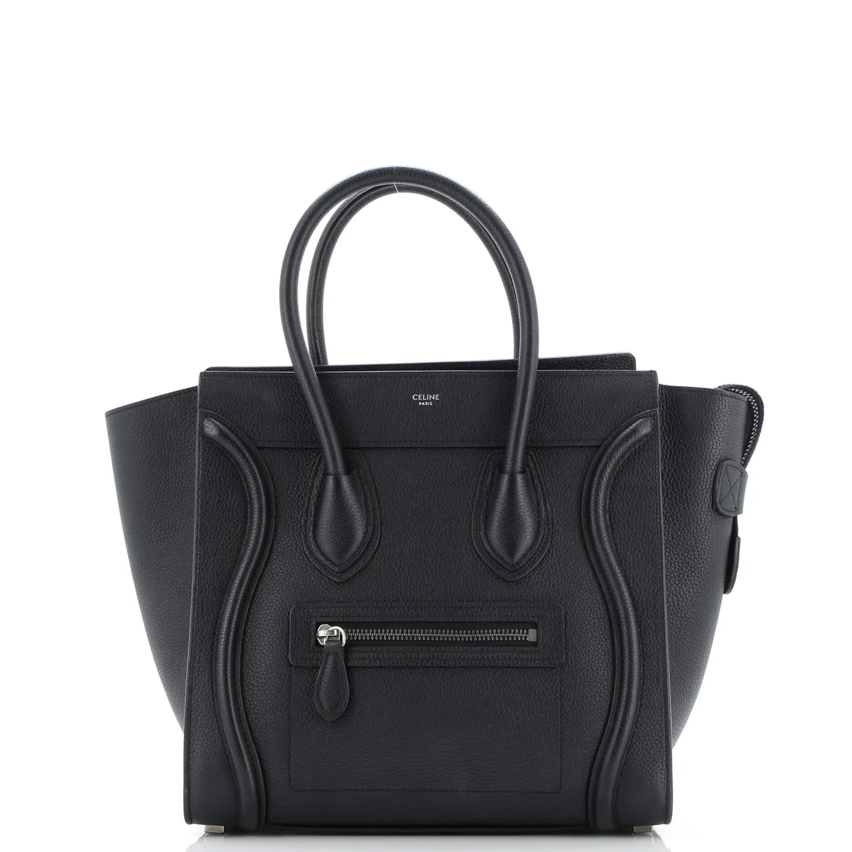 Luggage Bag Grainy Leather Micro - Deep Luxury