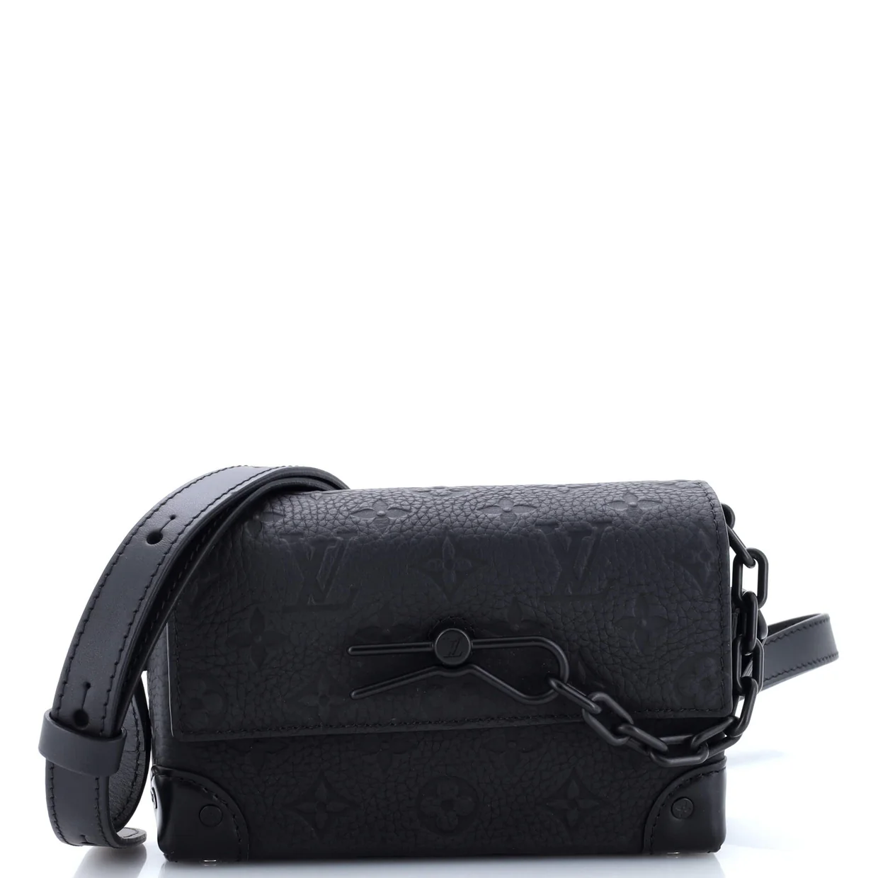 Steamer Wearable Wallet Monogram Taurillon Leather - Deep Luxury