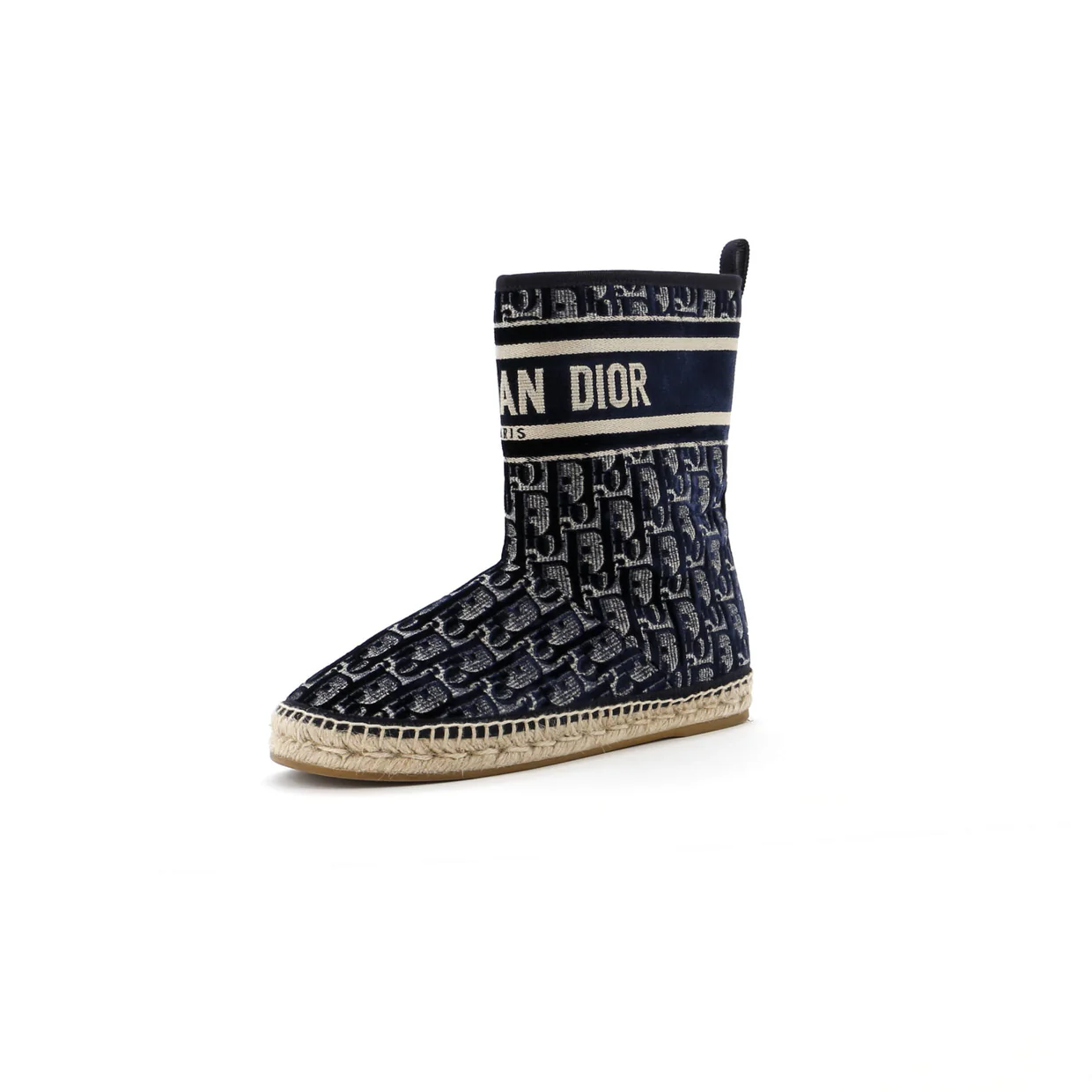 Women's Granville Espadrille Boots Velvet Oblique - Deep Luxury