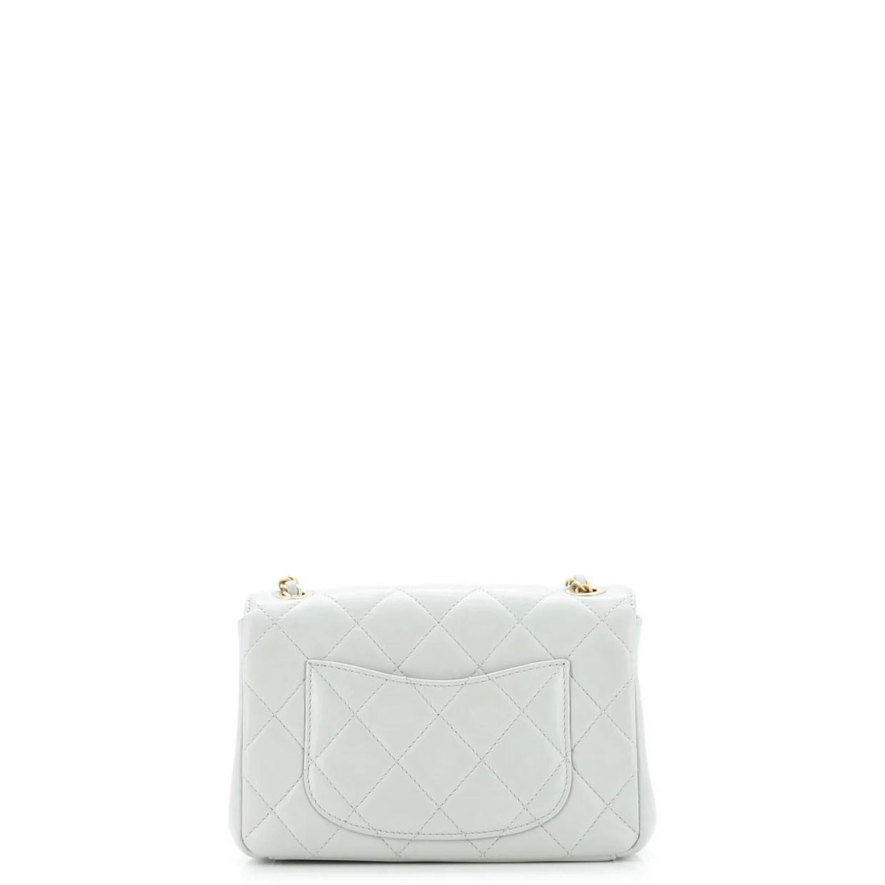 Paris Monaco Flap Bag Quilted Lambskin Mini - Deep Luxury