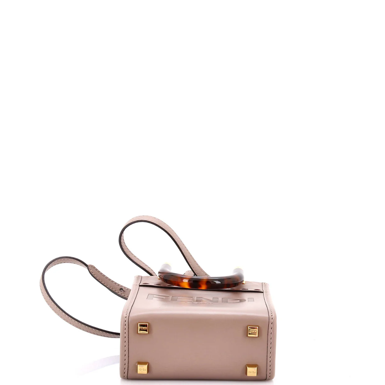 Sunshine Shopper Tote Leather Mini - Deep Luxury