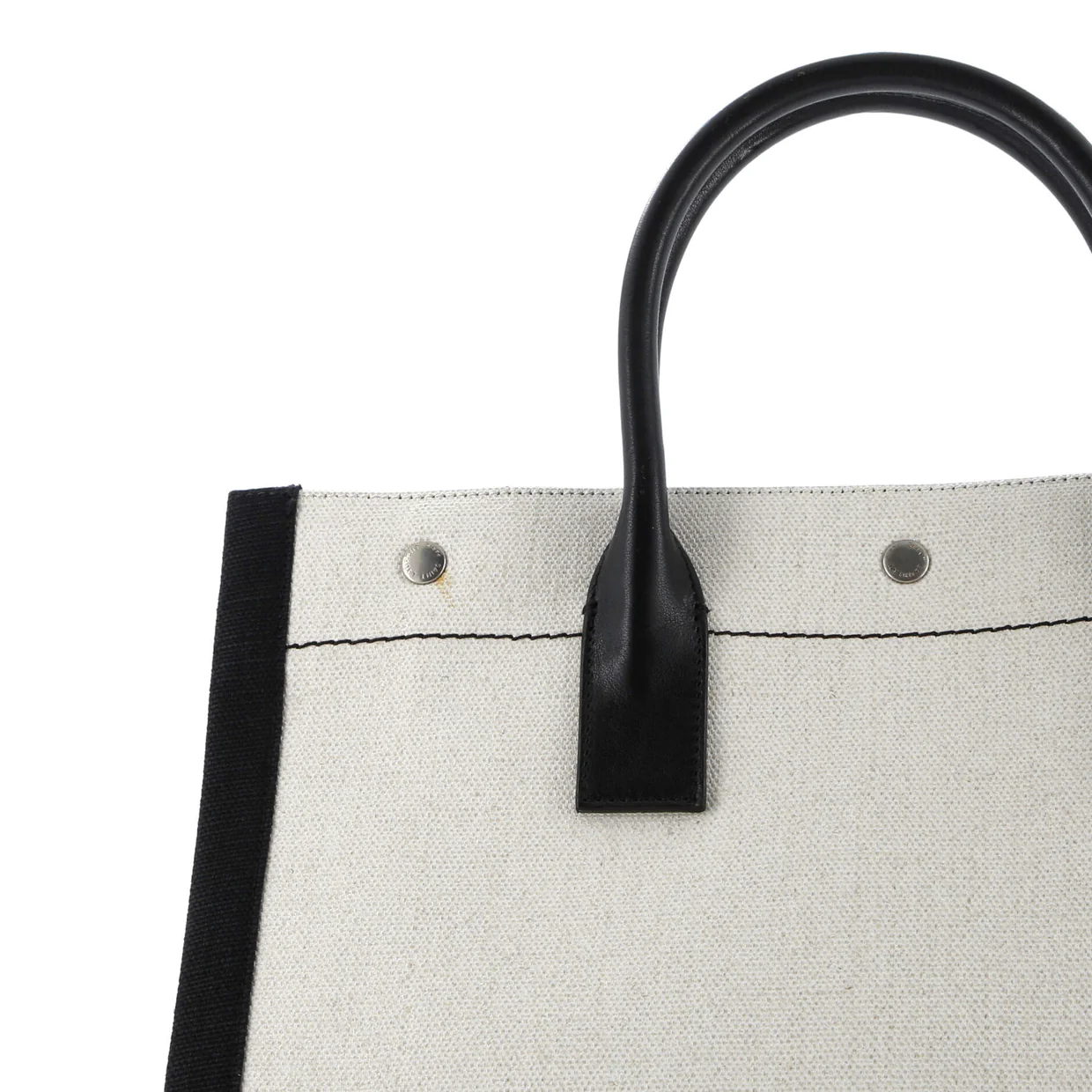 Rive Gauche Shopper Tote Canvas Tall - Deep Luxury