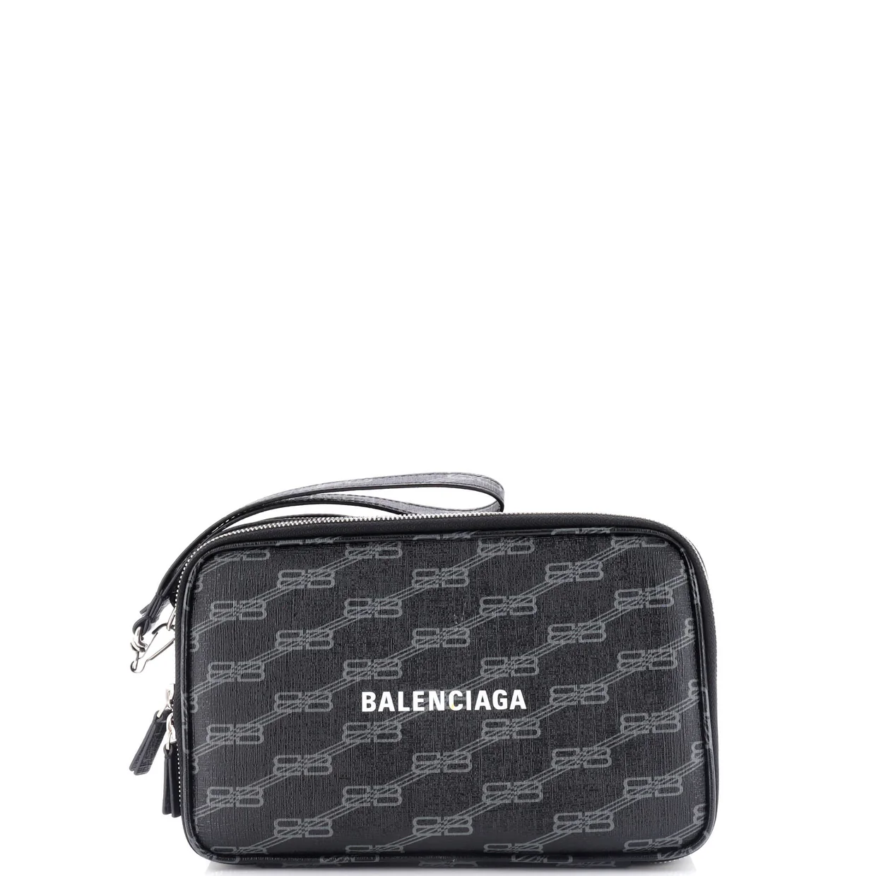 Signature Clutch Bag BB Monogram Coated Canvas - Deep Luxury