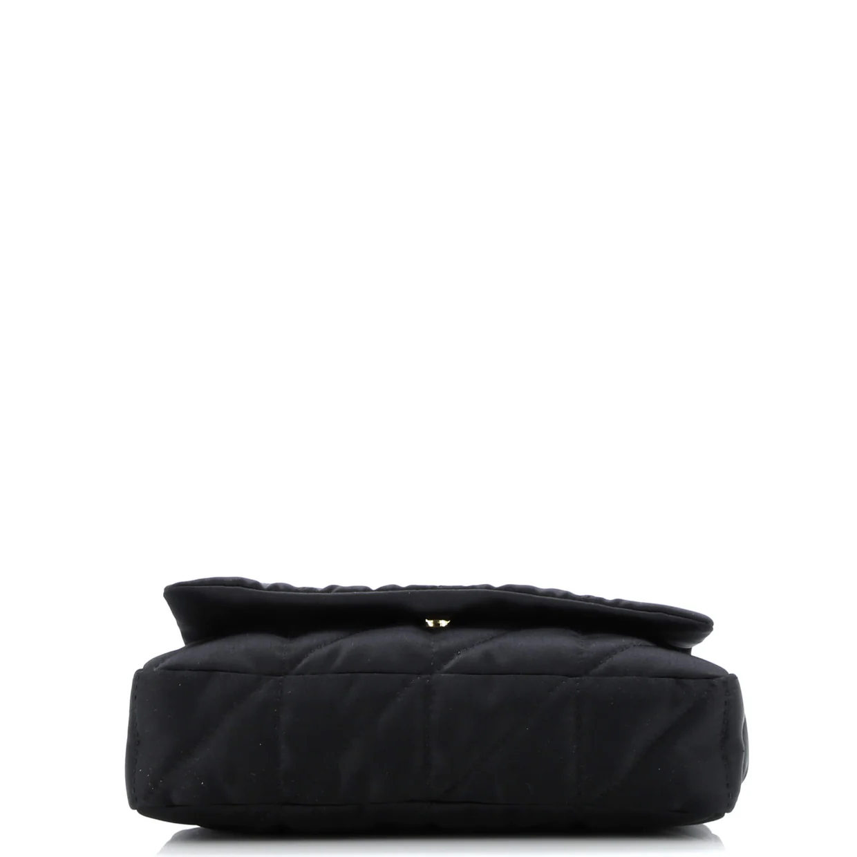 Jamie Flap Bag Quilted Satin Medium - Deep Luxury