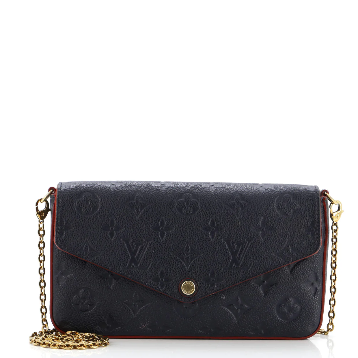 Felicie Pochette Monogram Empreinte Leather - Deep Luxury