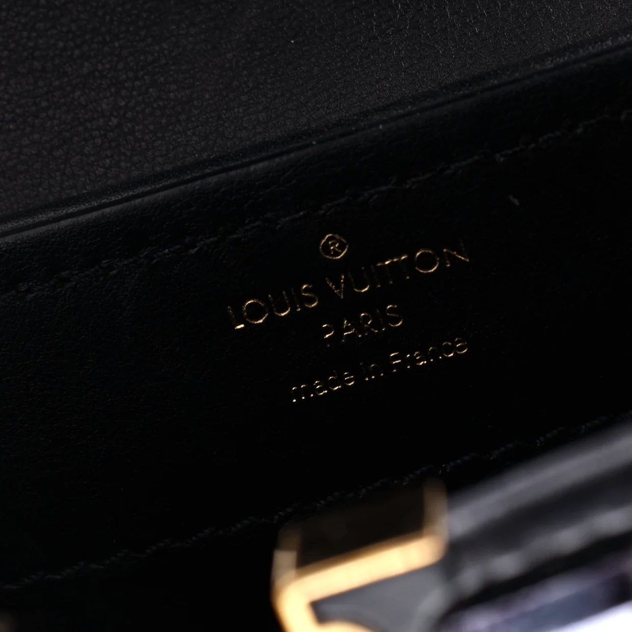 Capucines Bag Patchwork Sequin Embellished Satin Mini - Deep Luxury