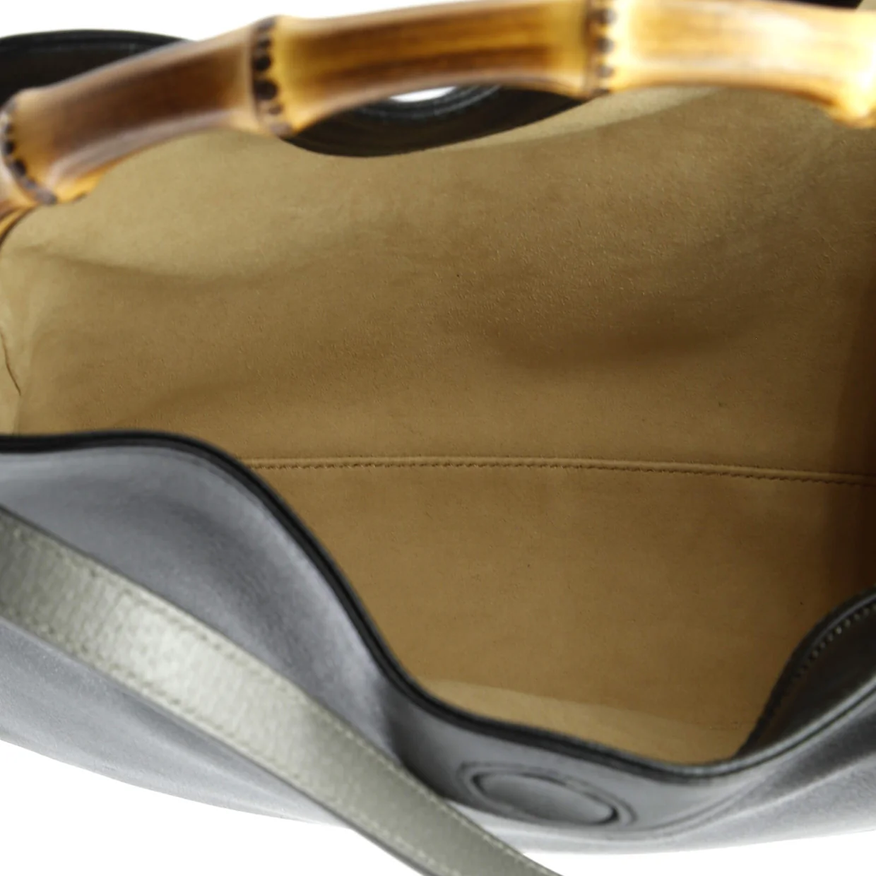 Diana NM Bamboo Shoulder Bag Leather Medium - Deep Luxury