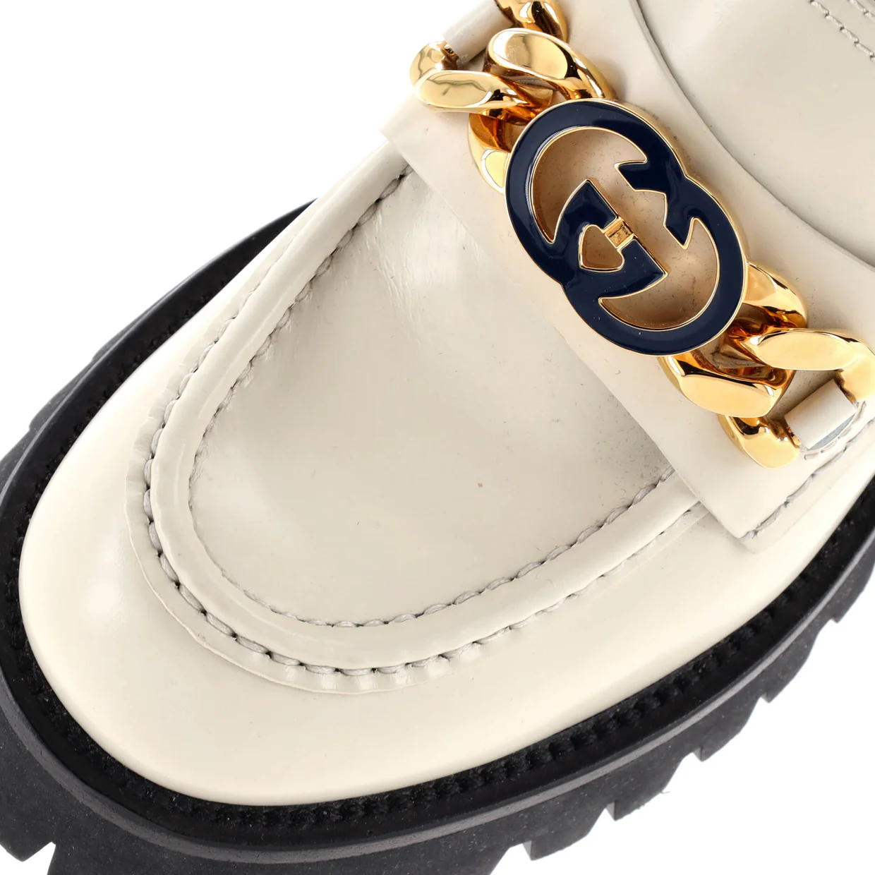 Men's Interlocking G Jeanne Loafers Leather - Deep Luxury