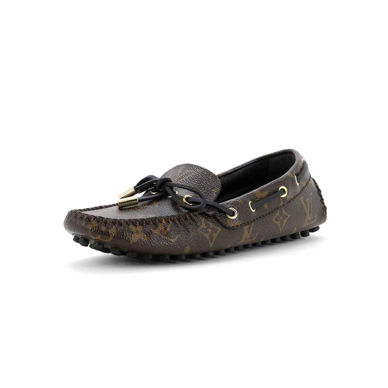 Women's Gloria Flat Loafers Monogram Canvas - Deep Luxury