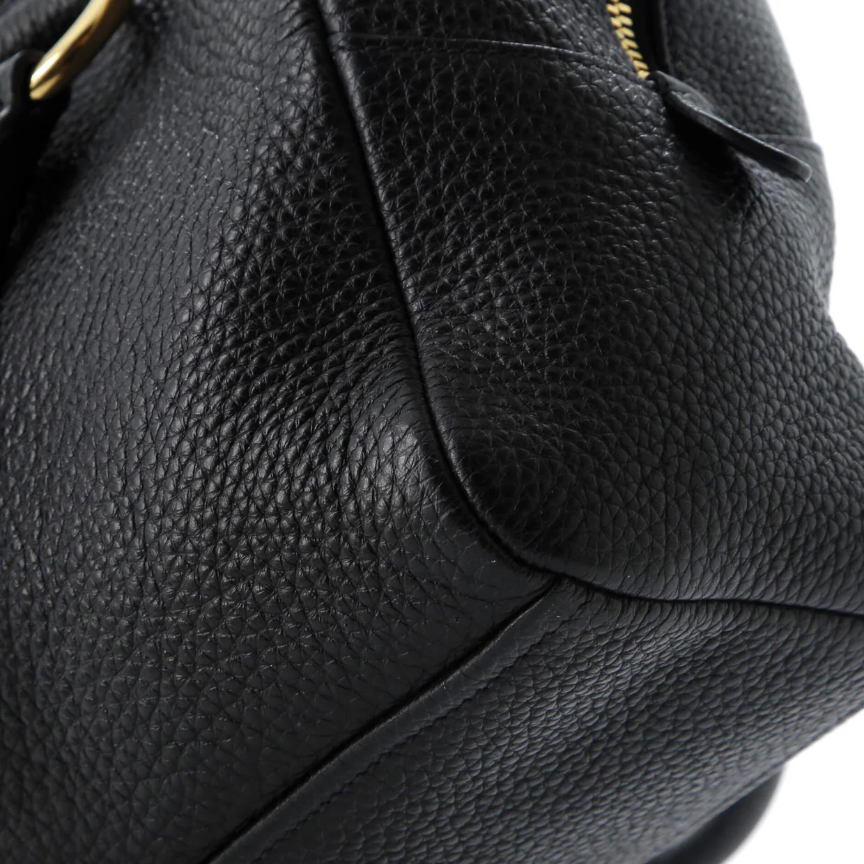 Striped Strap Convertible Bauletto Bag Vitello Phenix Medium - Deep Luxury