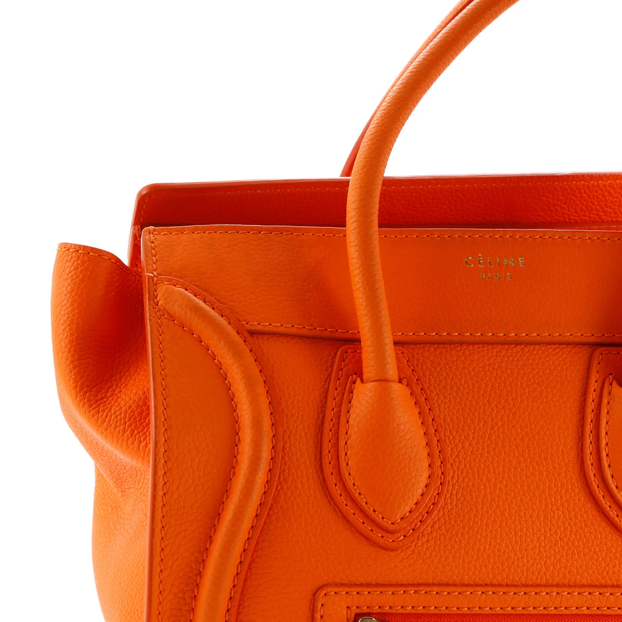 Luggage Bag Grainy Leather Micro - Deep Luxury