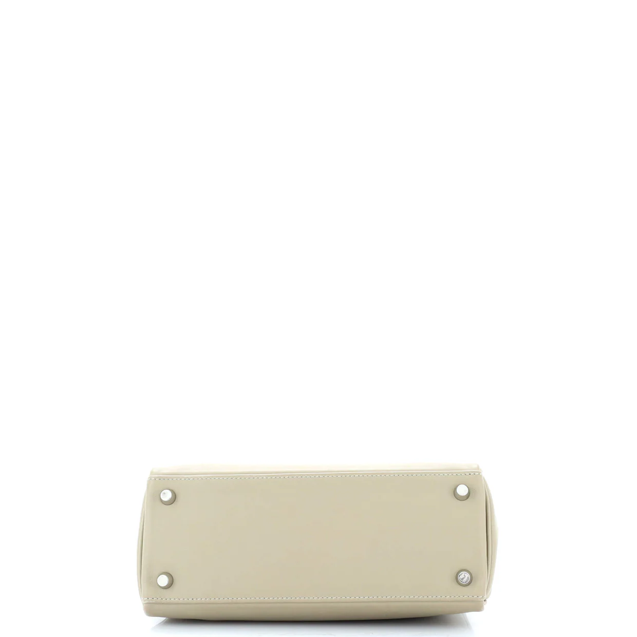 Kelly Handbag Sauge Swift with Palladium Hardware 25 - Deep Luxury