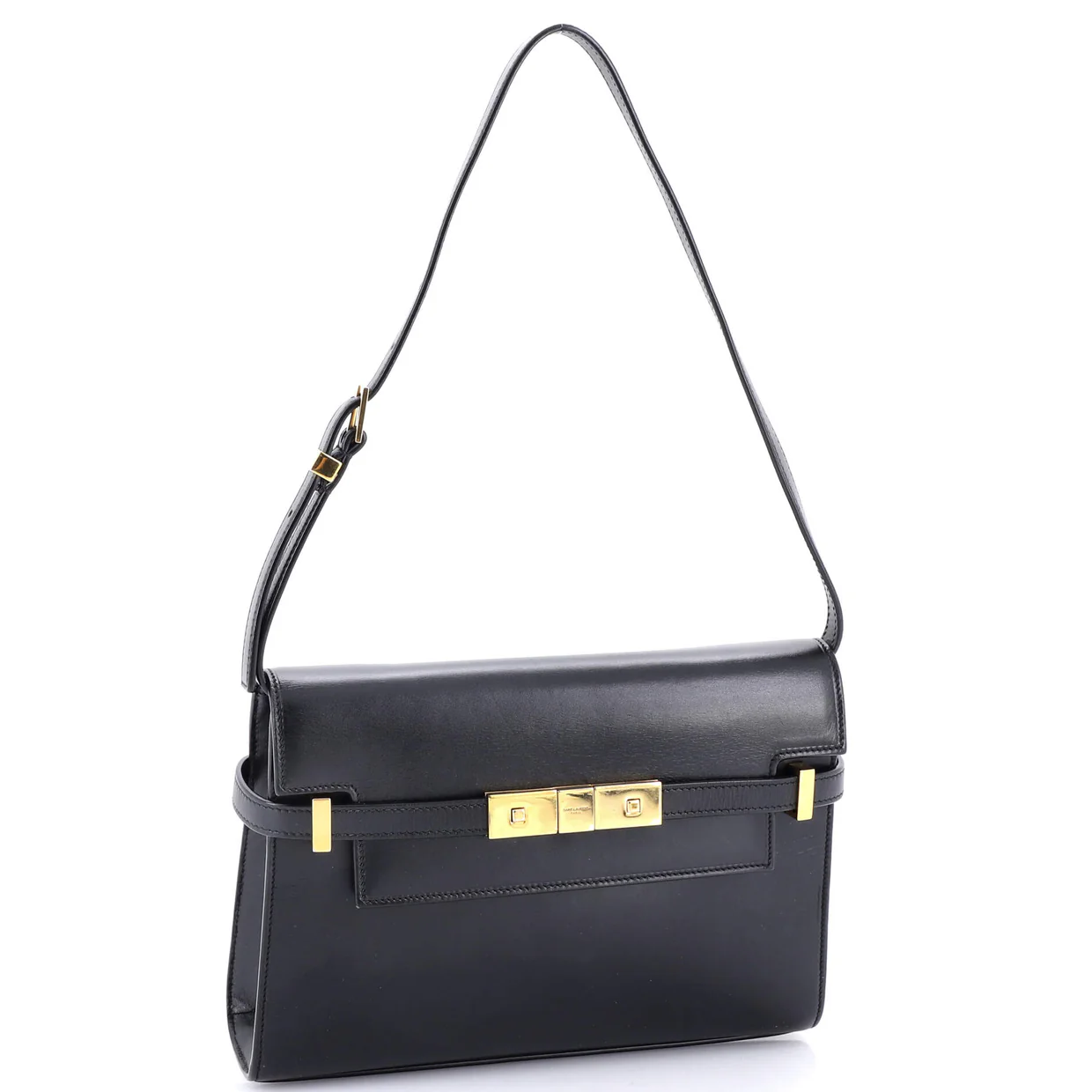 Manhattan Shoulder Bag Leather Small - Deep Luxury