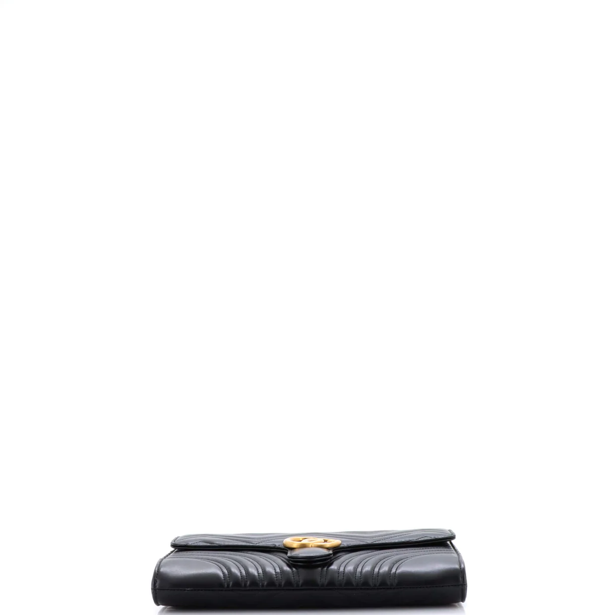 GG Marmont Flap Clutch Matelasse Leather - Deep Luxury