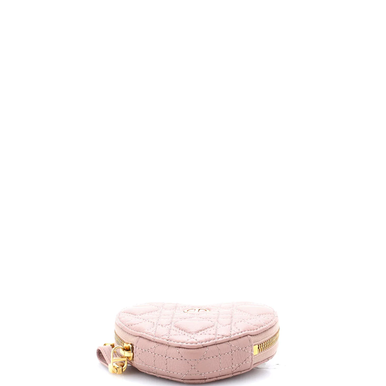 DiorAmour Caro Heart Pouch with Chain Cannage Quilt Calfskin - Deep Luxury