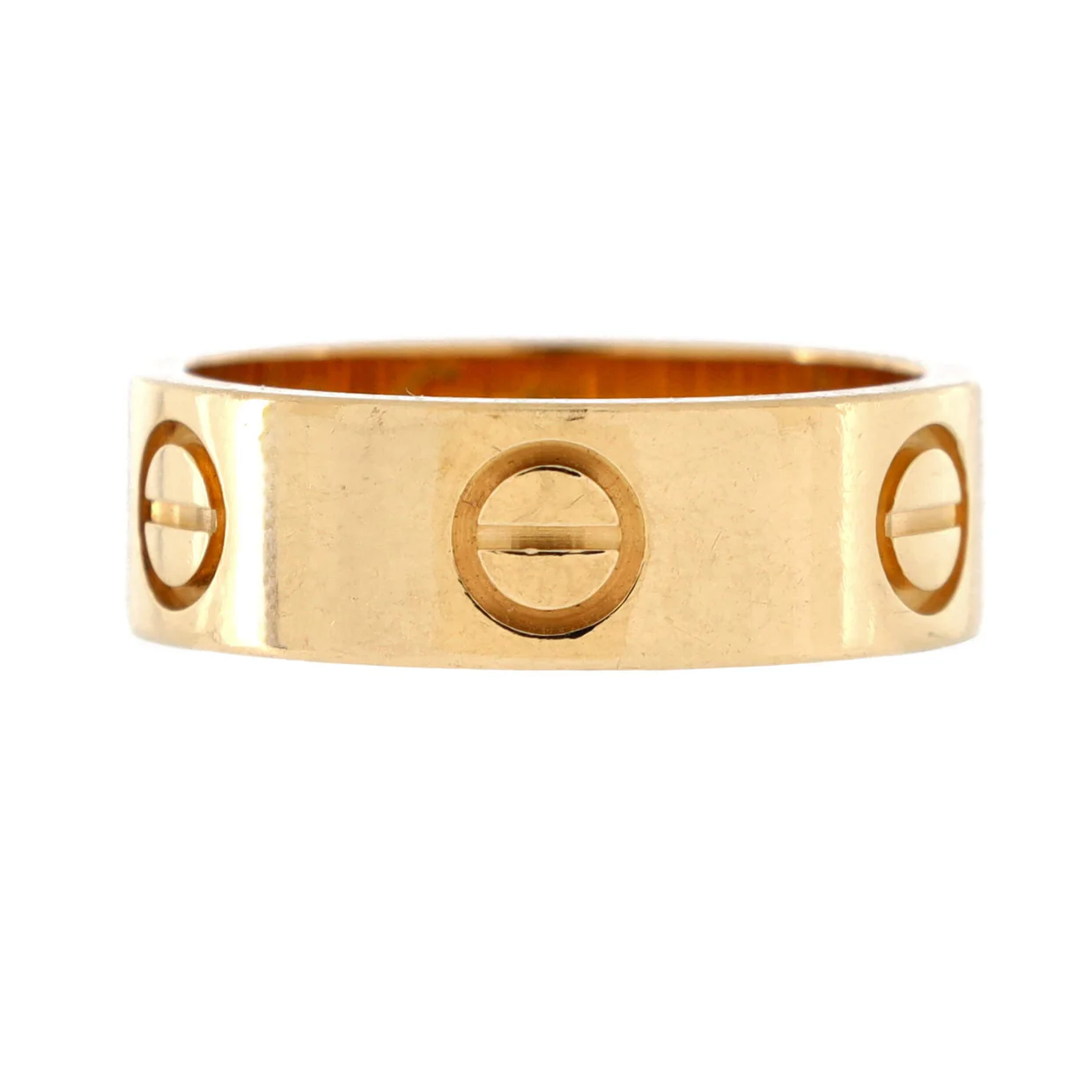 Love Band Ring 18K Yellow Gold - Deep Luxury
