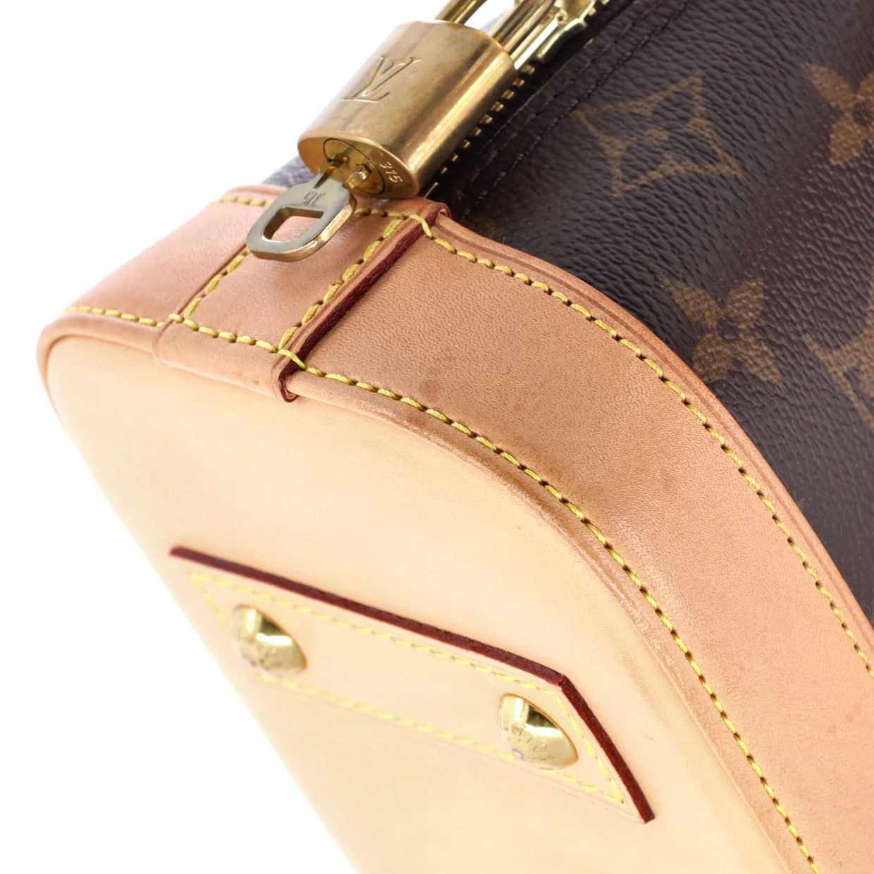 Alma Handbag Monogram Canvas BB - Deep Luxury
