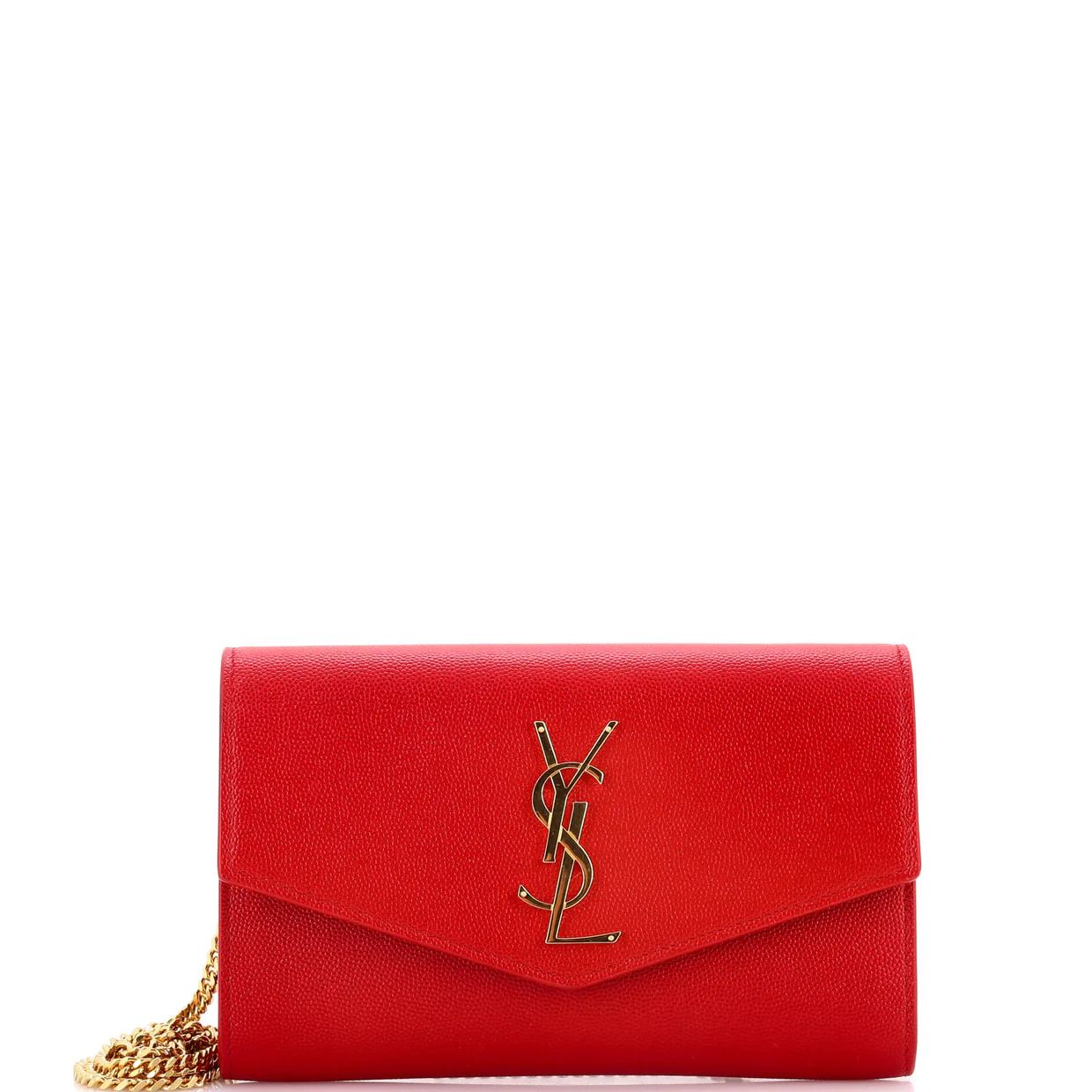 Uptown Chain Wallet Leather - Deep Luxury