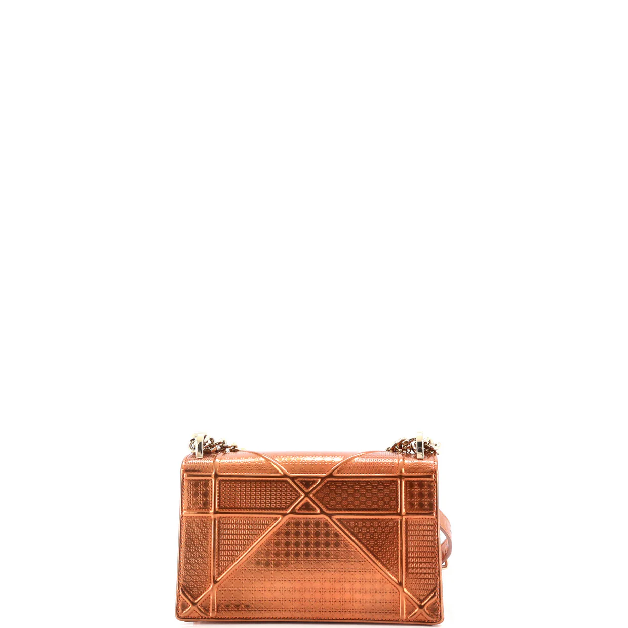 Diorama Flap Bag Cannage Embossed Calfskin Small - Deep Luxury