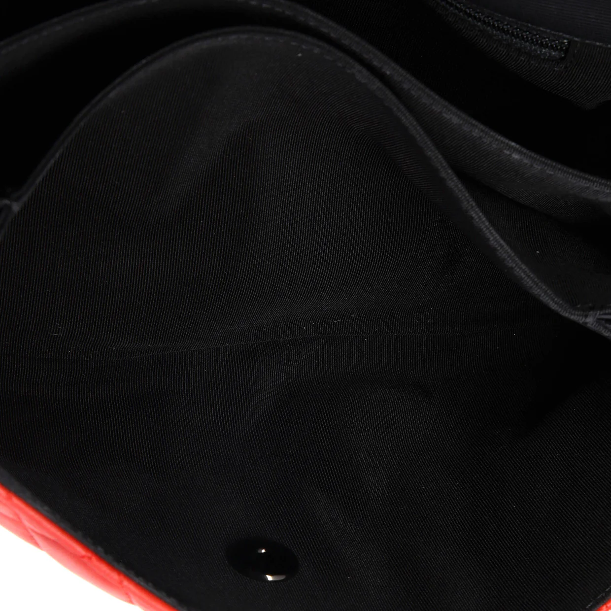 Two Tone Flap Bag Quilted Lambskin with Grosgrain Medium - Deep Luxury