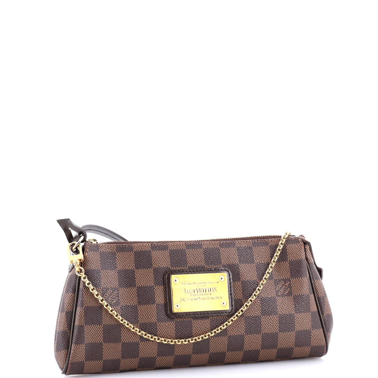 Eva Handbag Damier - Deep Luxury
