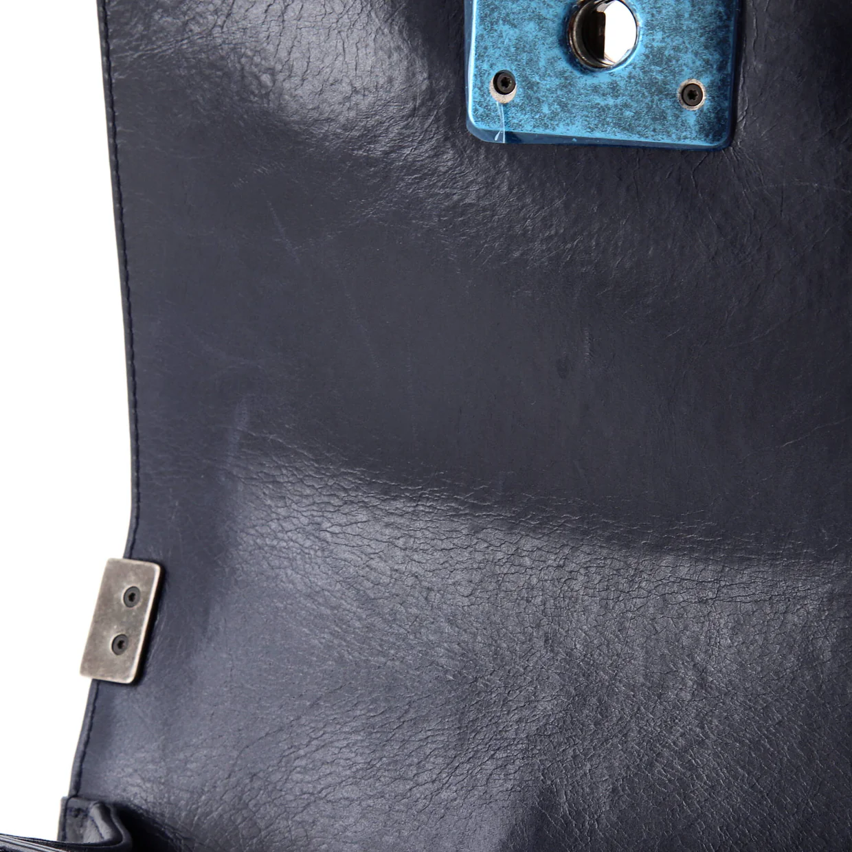 Chained Boy Flap Bag Quilted Glazed Calfskin Small - Deep Luxury