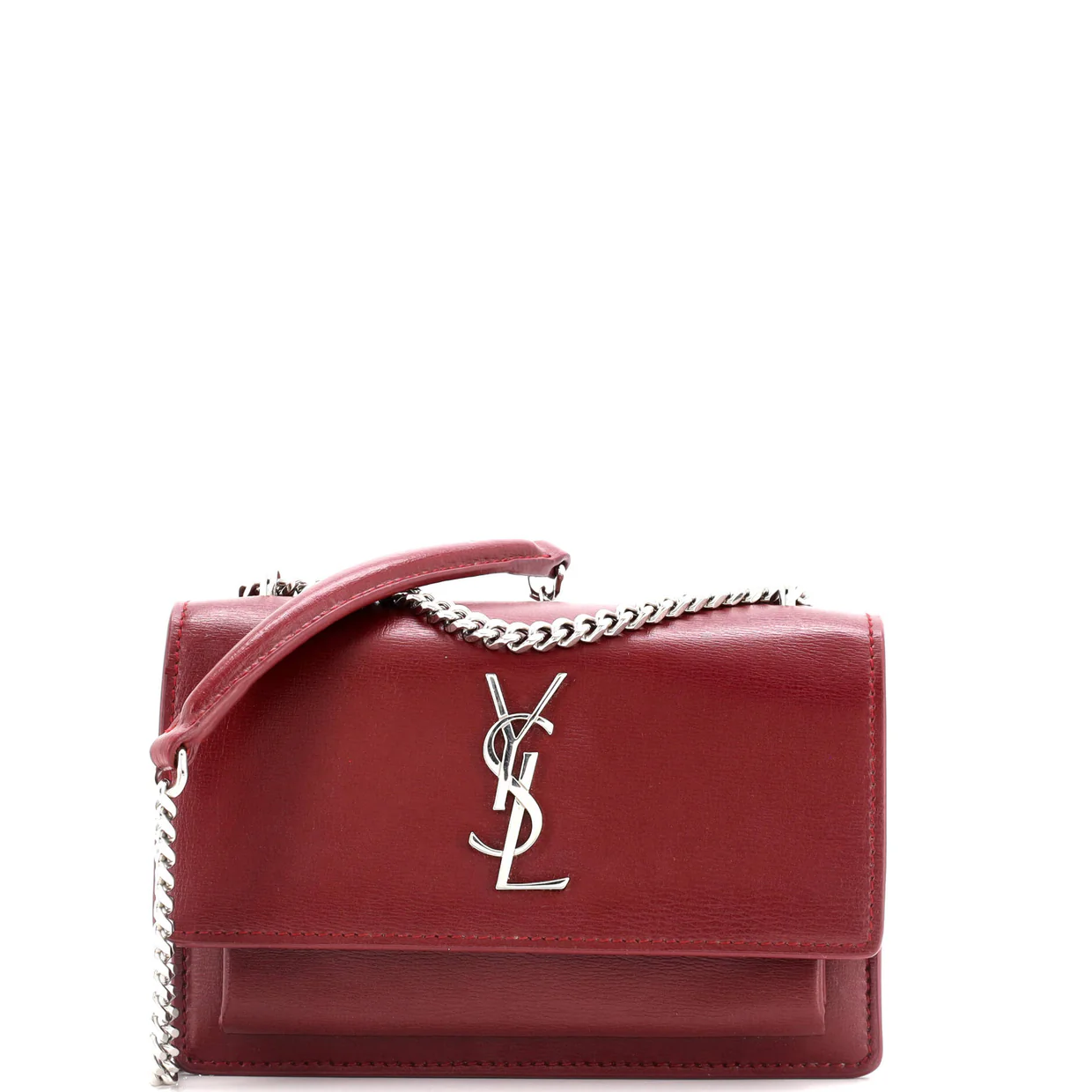 Sunset Chain Wallet Leather - Deep Luxury