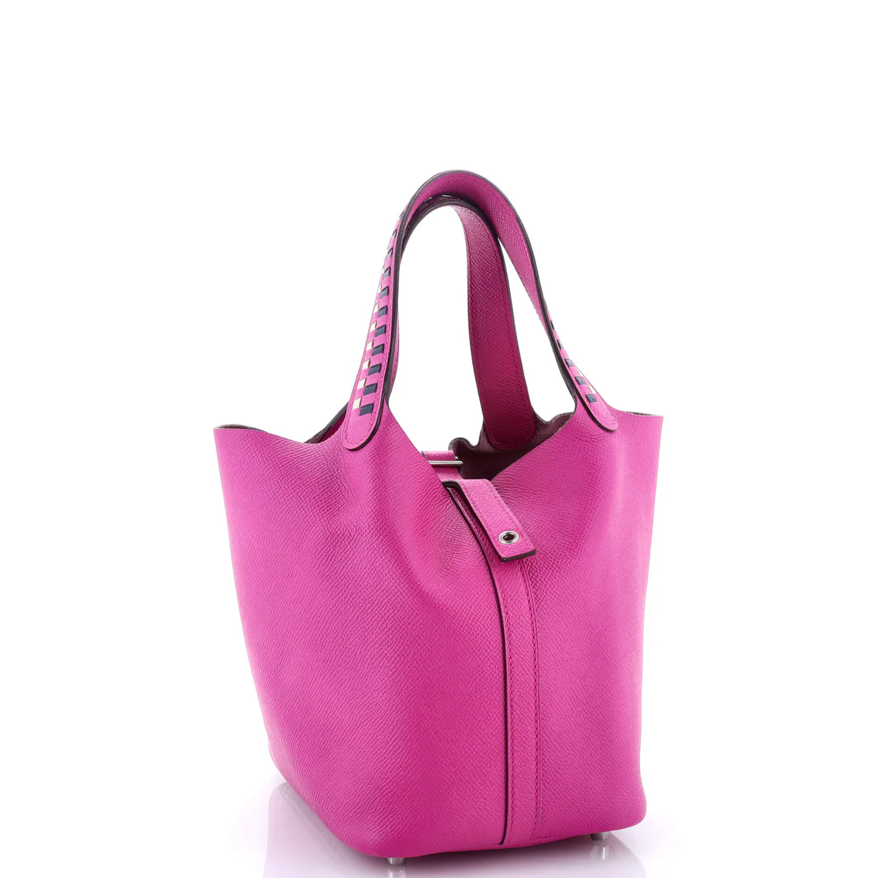 Picotin Lock Bag Tressage Epsom PM - Deep Luxury