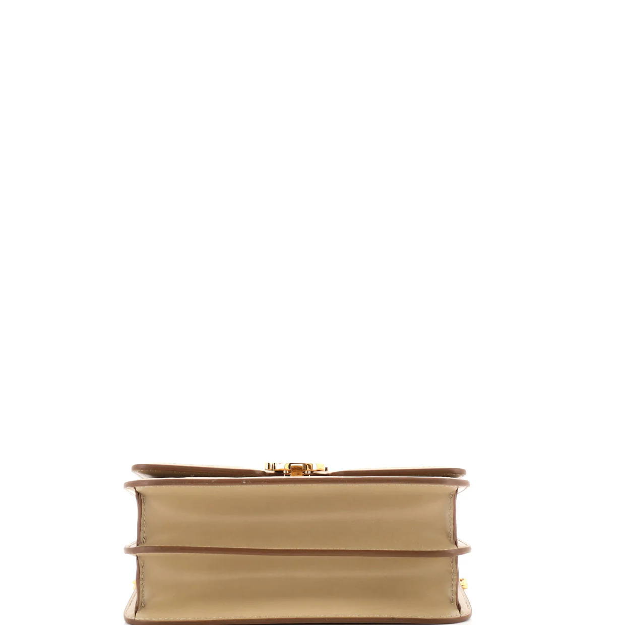 TB Flap Chain Bag Monogram Embossed Leather Small - Deep Luxury