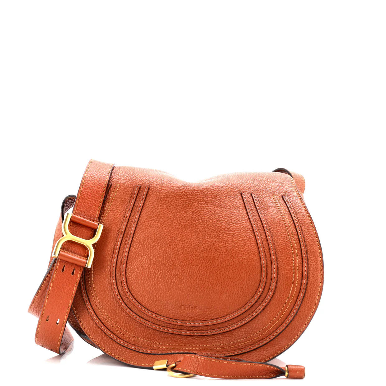 Marcie Crossbody Bag Leather Medium - Deep Luxury