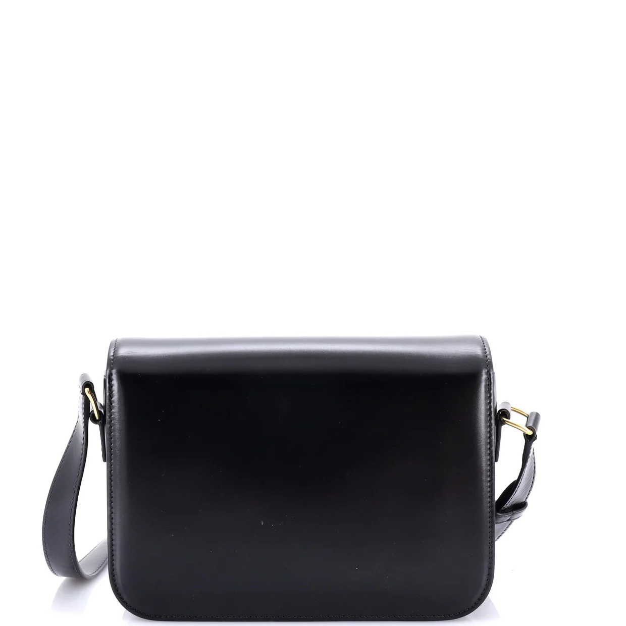 Triomphe Shoulder Bag Smooth Calfskin Medium - Deep Luxury