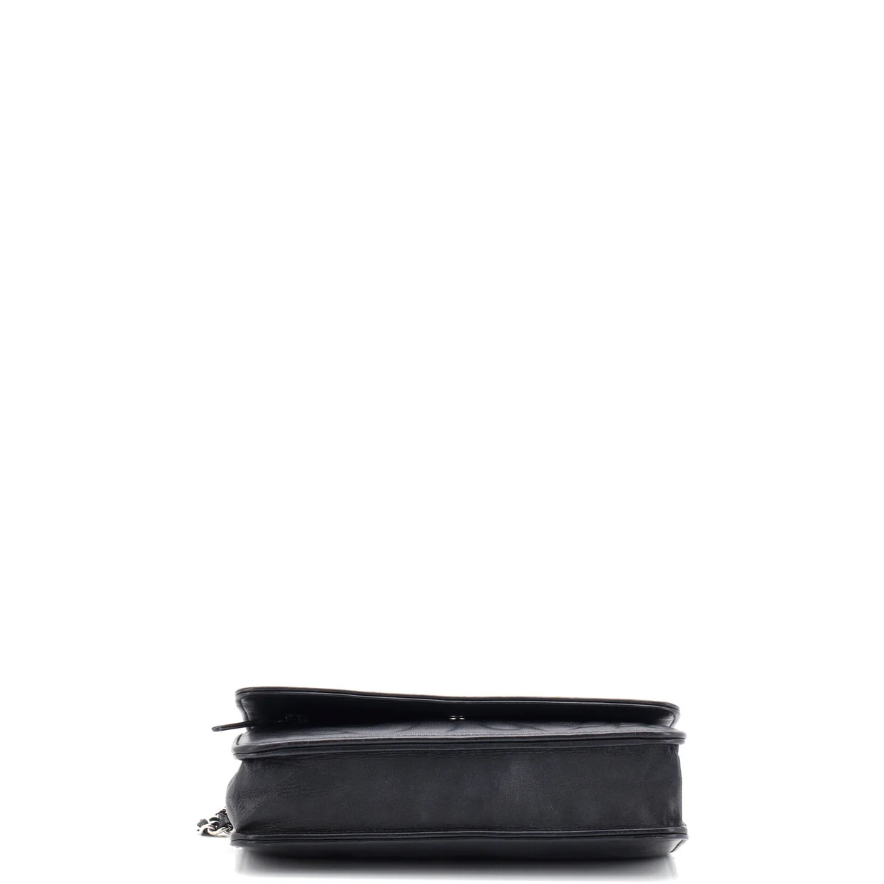 Wallet on Chain Camellia Lambskin - Deep Luxury