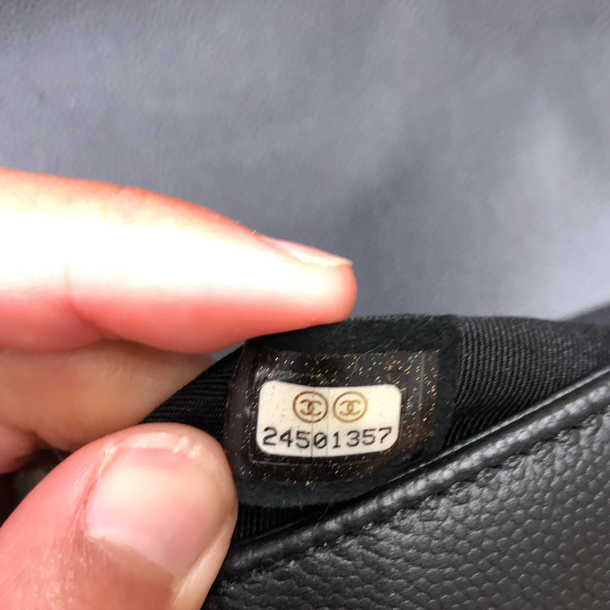 Boy Flap Bag Quilted Caviar Old Medium - Deep Luxury