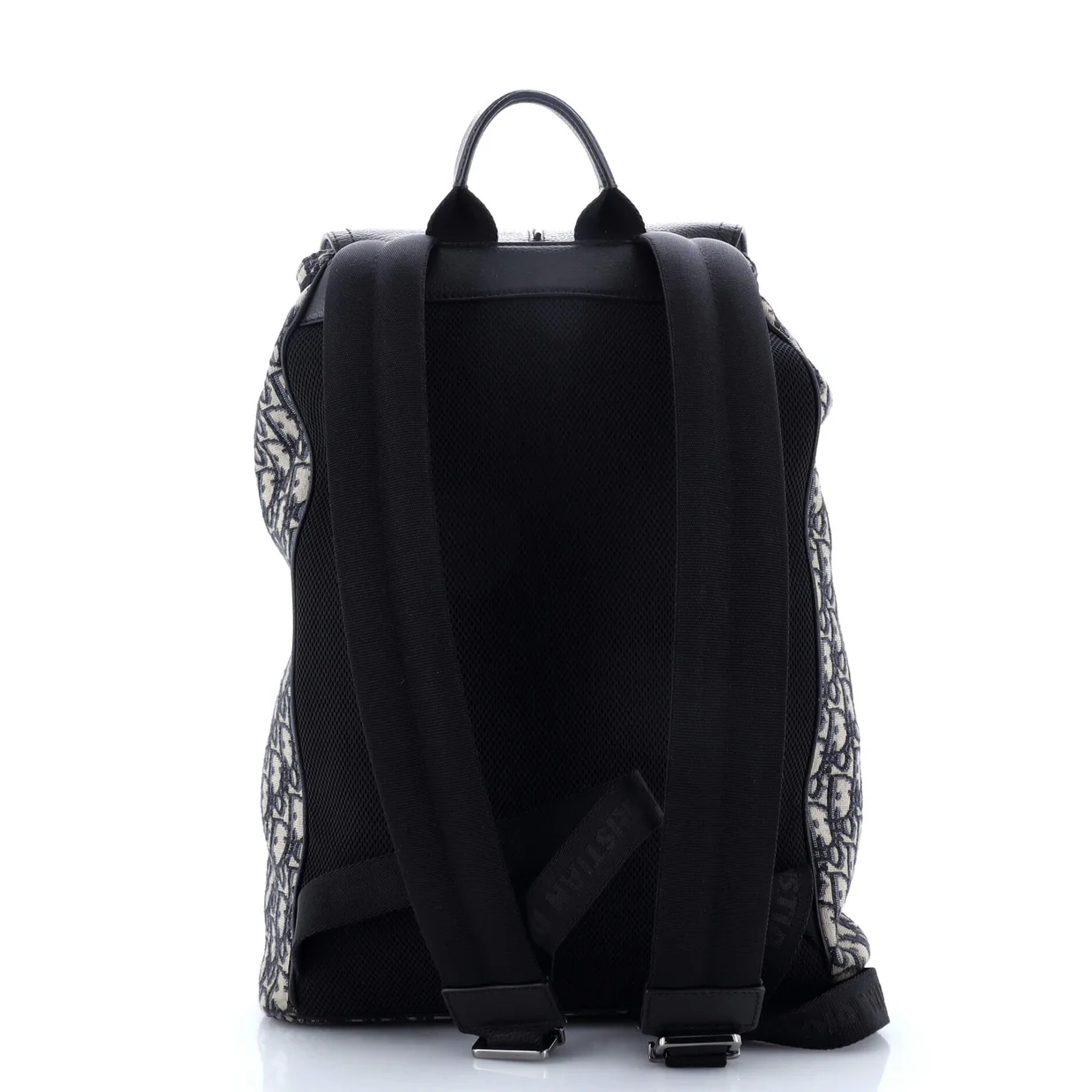 Motion Backpack Oblique Nylon with Leather Medium - Deep Luxury